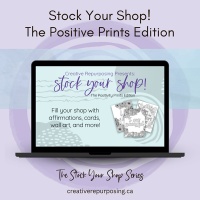 Stock Your Shop Workshop Replay - Positive Prints Edition