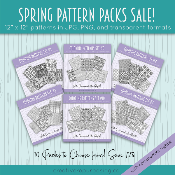 spring pattern pack sale promo 600
